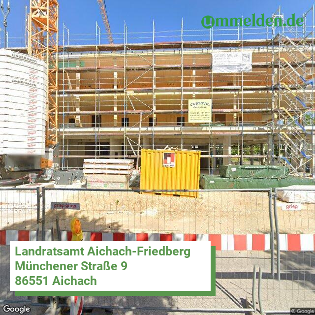 09771 streetview amt Aichach Friedberg