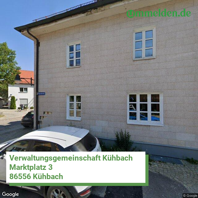 097715703 streetview amt Verwaltungsgemeinschaft Kuehbach