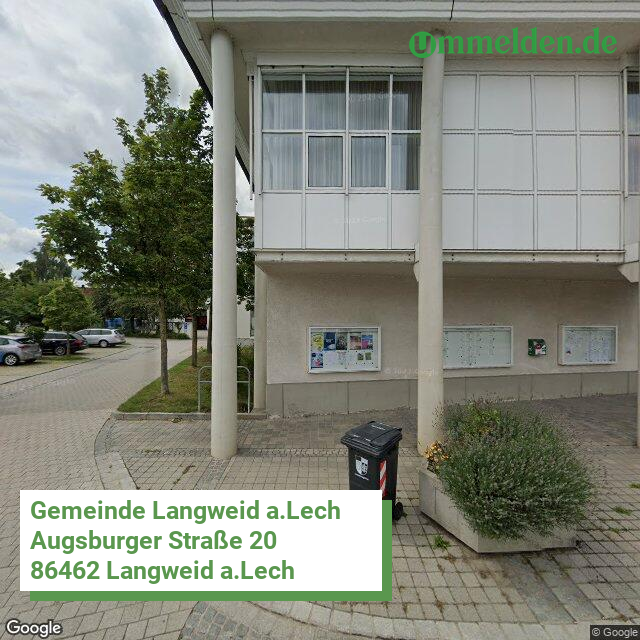 097720171171 streetview amt Langweid a.Lech