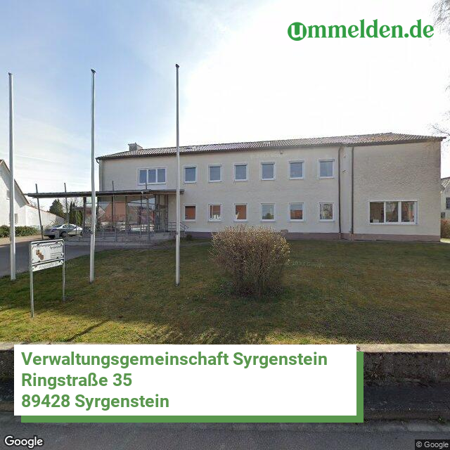 097735714 streetview amt Verwaltungsgemeinschaft Syrgenstein