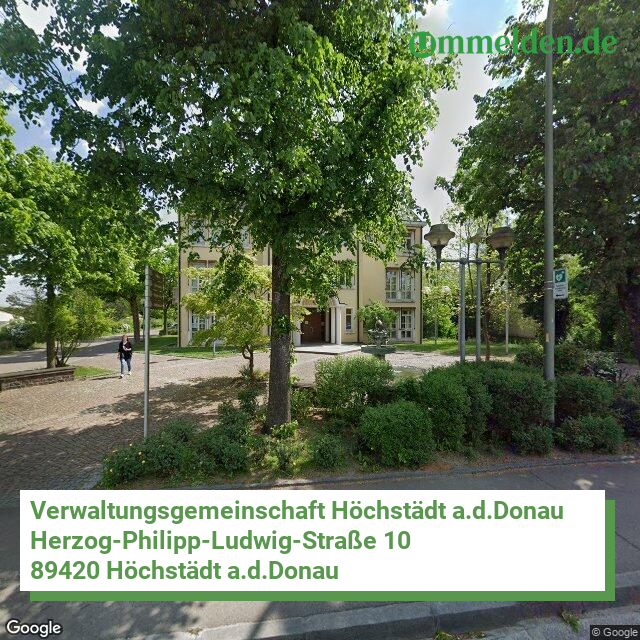 097735716 streetview amt Verwaltungsgemeinschaft Hoechstaedt a.d.Donau