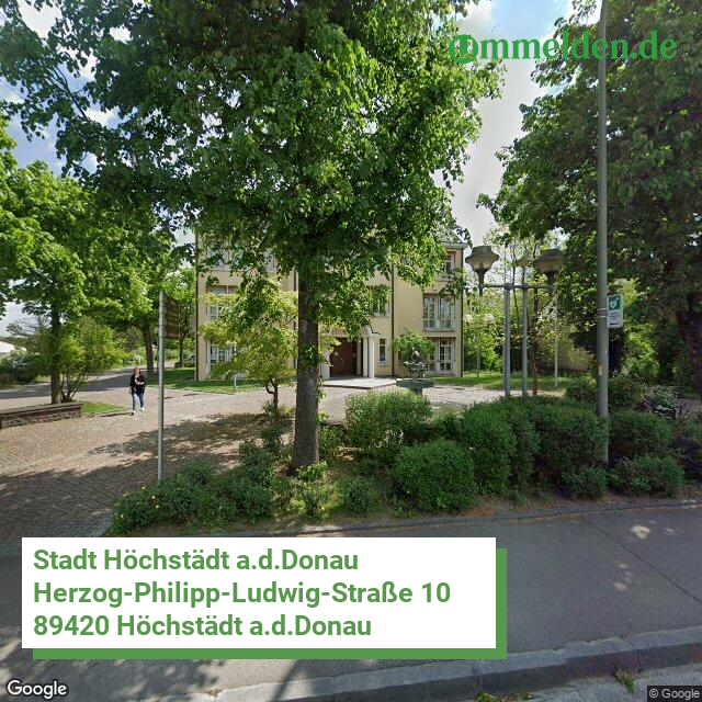 097735716139 streetview amt Hoechstaedt a.d.Donau St