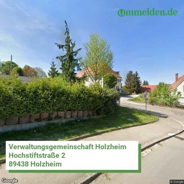 097735719 streetview amt Verwaltungsgemeinschaft Holzheim