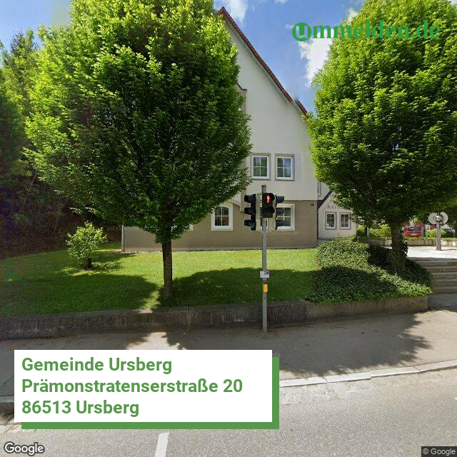 097740116116 streetview amt Ursberg