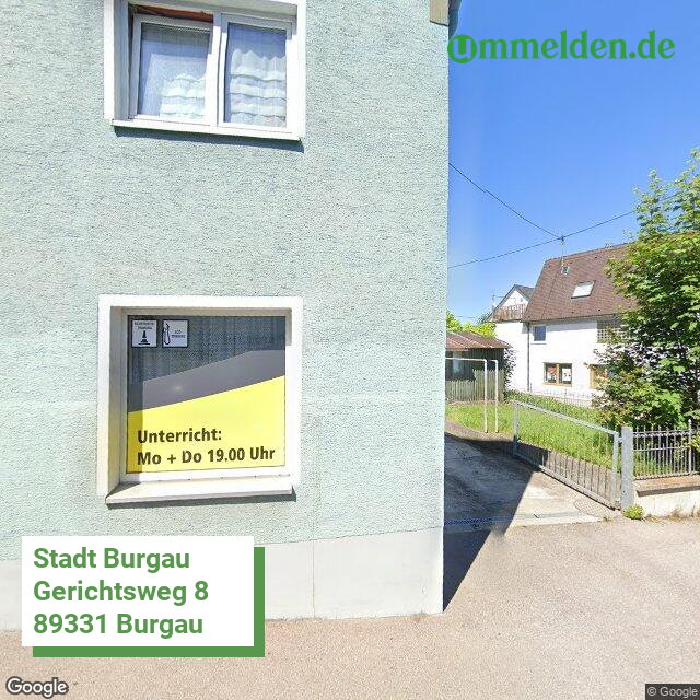097740121121 streetview amt Burgau St