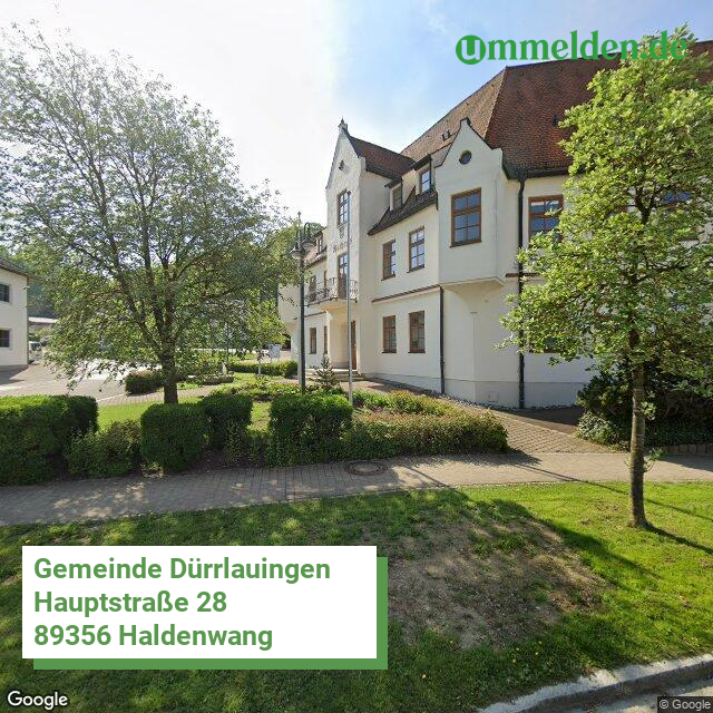 097745728127 streetview amt Duerrlauingen