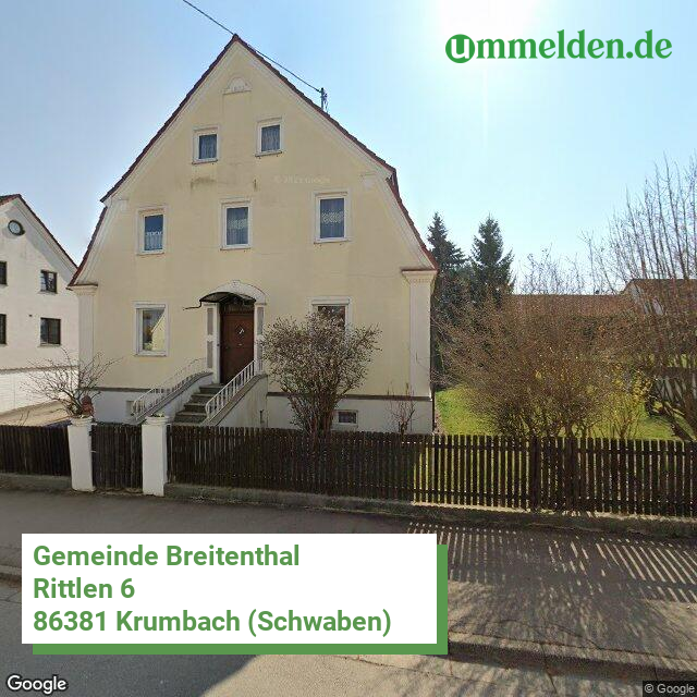 097745731117 streetview amt Breitenthal