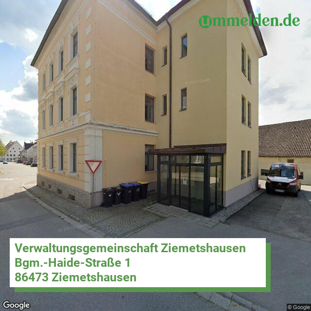097745733 streetview amt Verwaltungsgemeinschaft Ziemetshausen