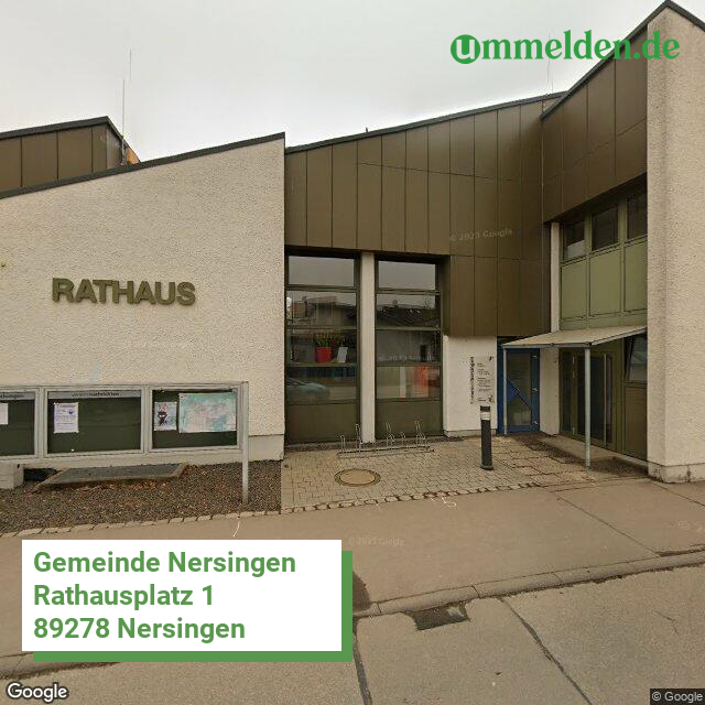 097750134134 streetview amt Nersingen