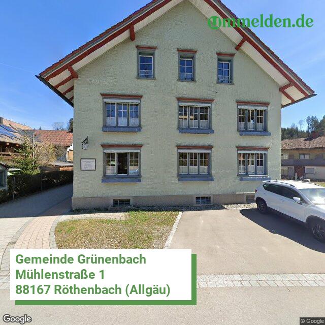 097765737113 streetview amt Gruenenbach