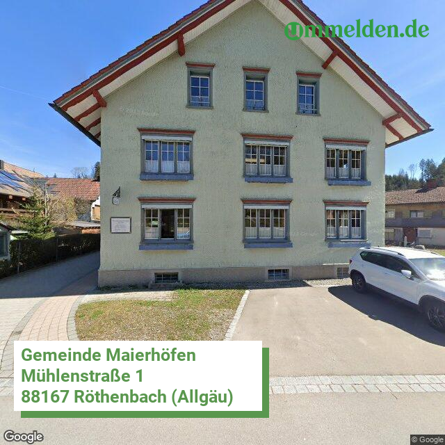 097765737118 streetview amt Maierhoefen