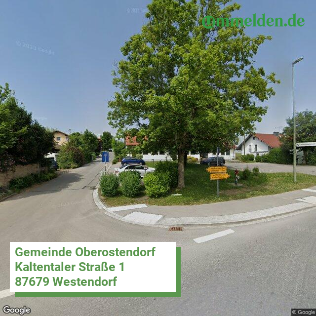097775751155 streetview amt Oberostendorf