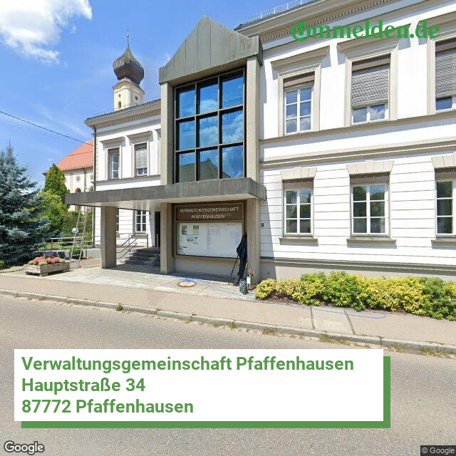 097785759 streetview amt Verwaltungsgemeinschaft Pfaffenhausen