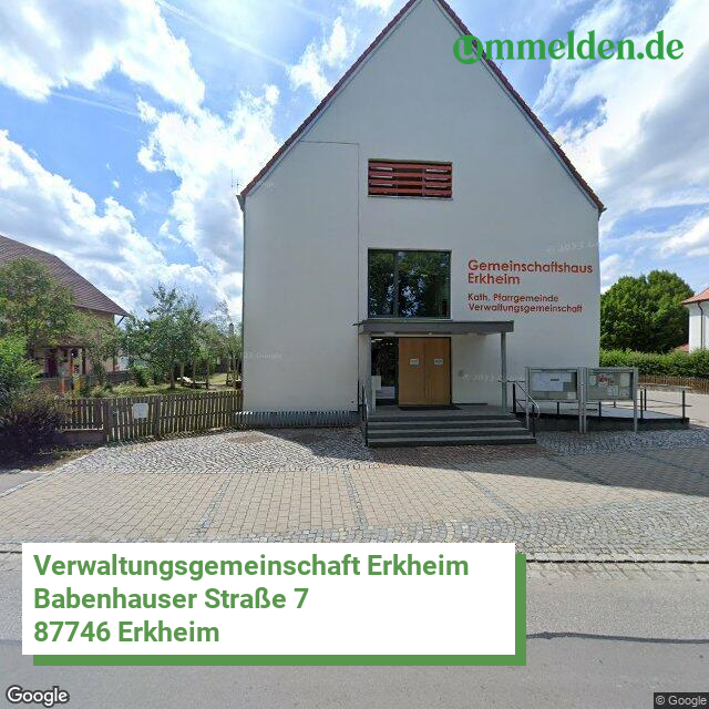 097785762 streetview amt Verwaltungsgemeinschaft Erkheim