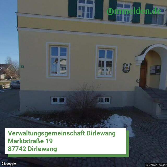 097785766 streetview amt Verwaltungsgemeinschaft Dirlewang