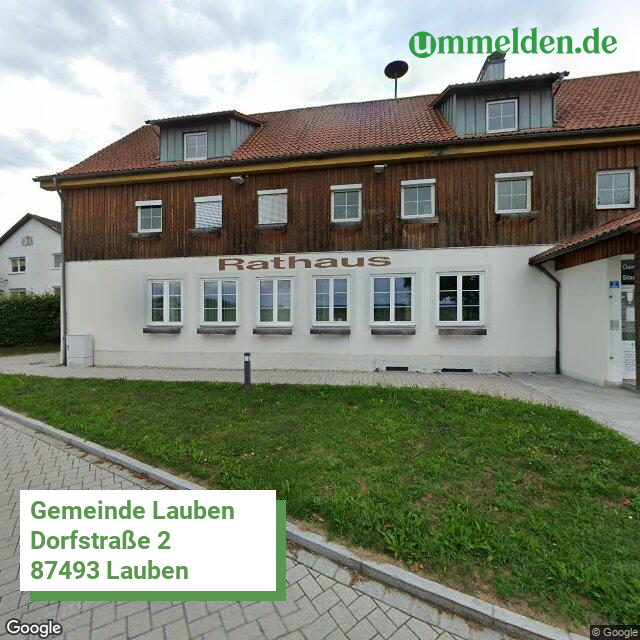 097800125125 streetview amt Lauben