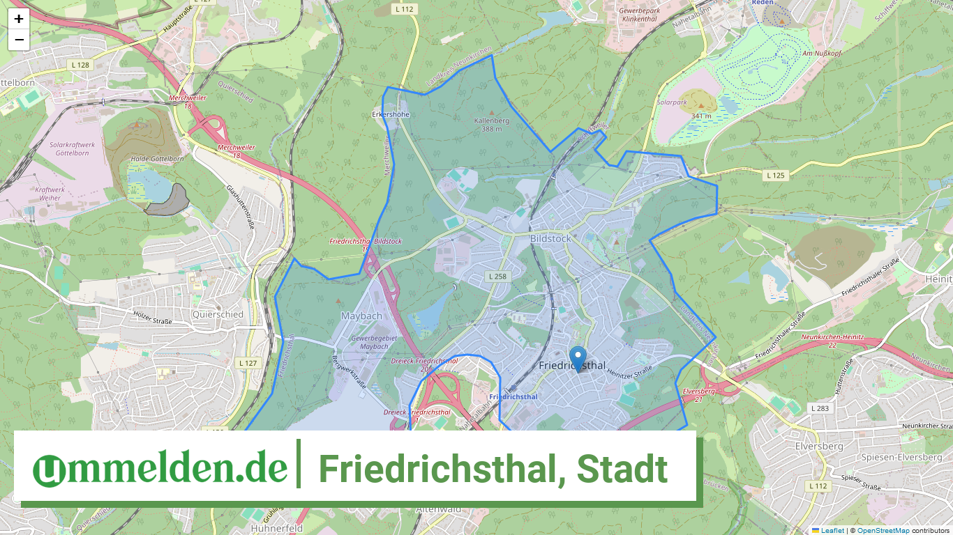 100410511511 Friedrichsthal Stadt