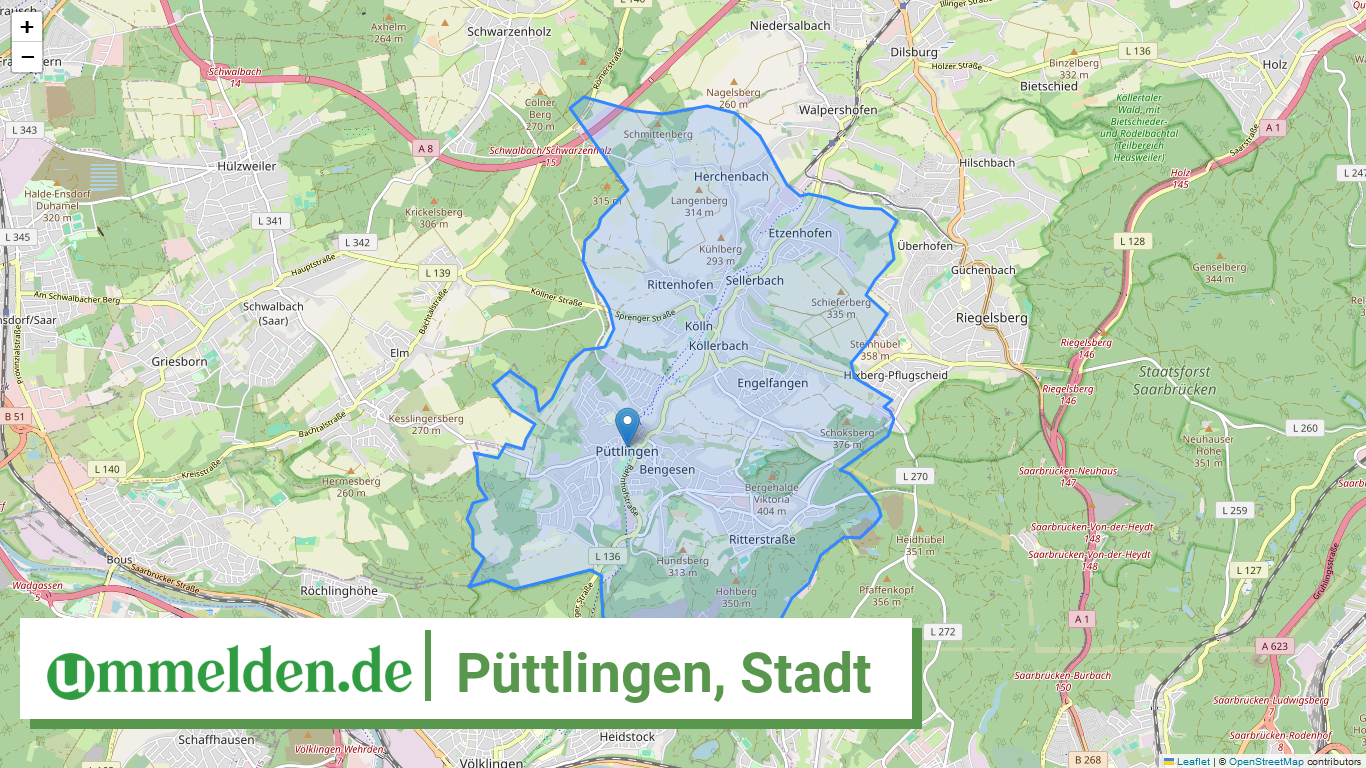 100410515515 Puettlingen Stadt