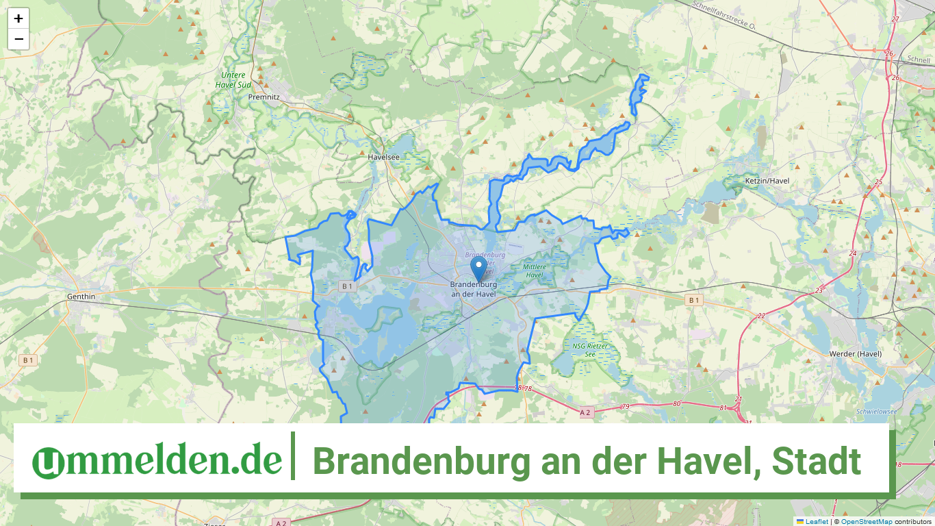 12051 Brandenburg an der Havel Stadt