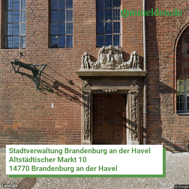 12051 streetview amt Brandenburg an der Havel Stadt