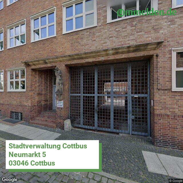 12052 streetview amt Cottbus Stadt