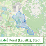 120710076076 Forst Lausitz Stadt
