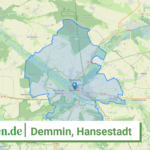 130710029029 Demmin Hansestadt