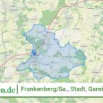 145220150150 Frankenberg Sa. Stadt Garnisonsstadt