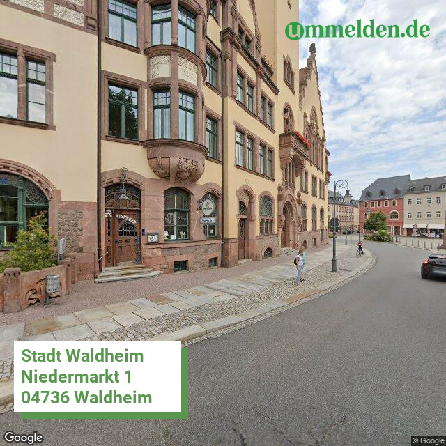 145220570570 streetview amt Waldheim Stadt
