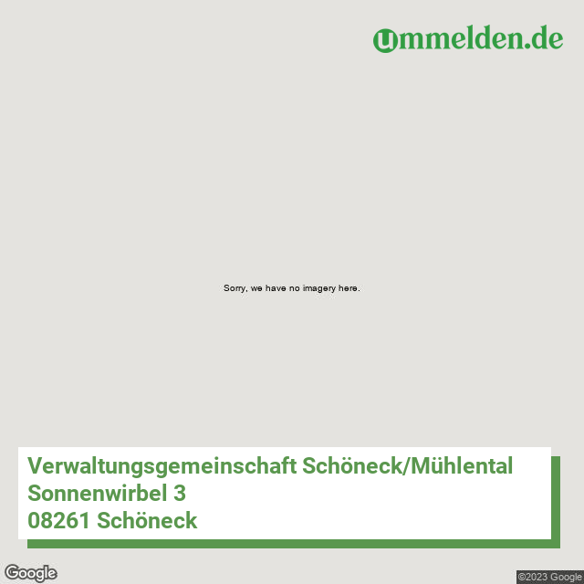 145235131 streetview amt Verwaltungsgemeinschaft Schoeneck Muehlental