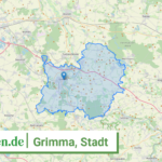 147290160160 Grimma Stadt