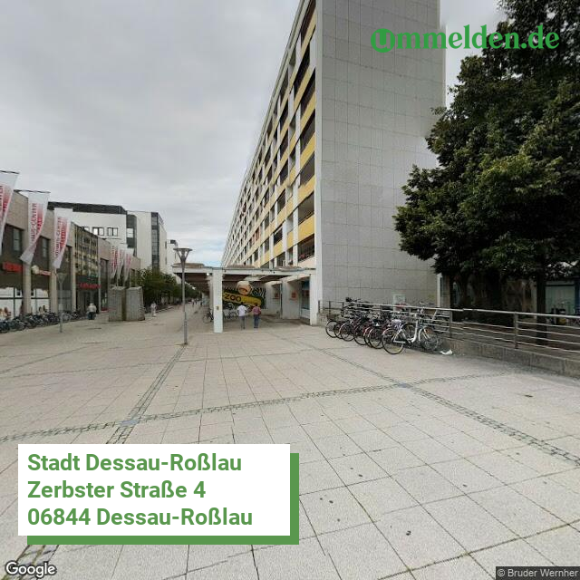 15001 streetview amt Dessau Rosslau Stadt