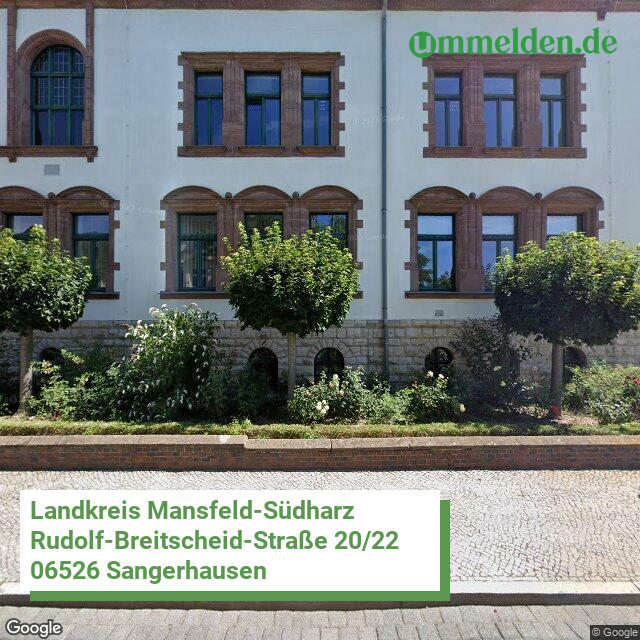 15087 streetview amt Mansfeld Suedharz