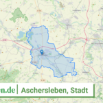 150890015015 Aschersleben Stadt