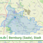 150890030030 Bernburg Saale Stadt