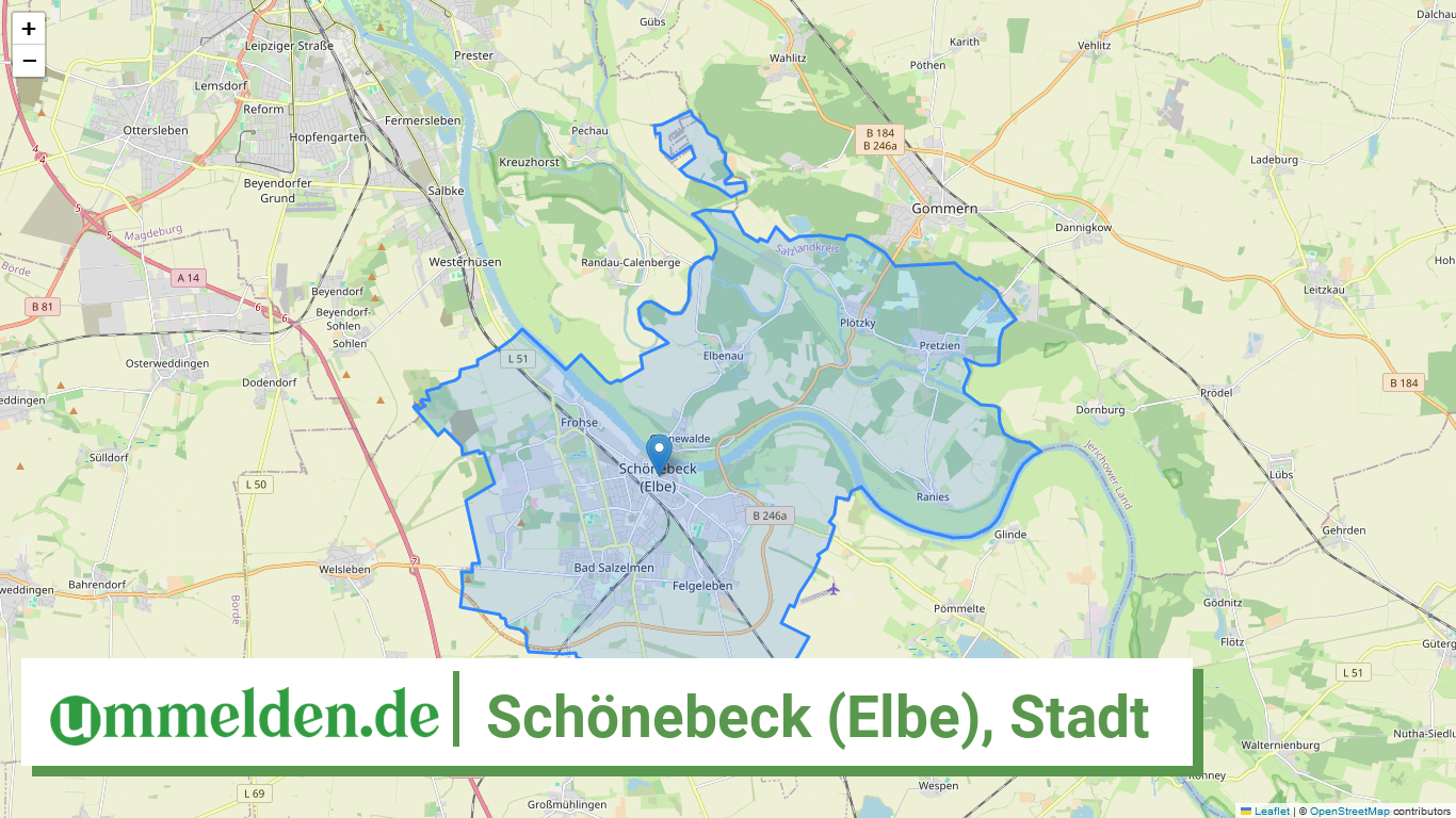 150890305305 Schoenebeck Elbe Stadt