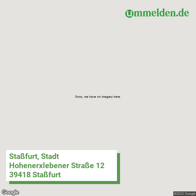 150890310310 streetview amt Stassfurt Stadt