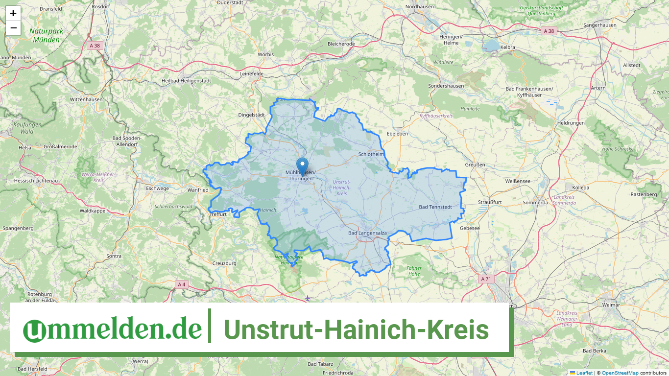 16064 Unstrut Hainich Kreis