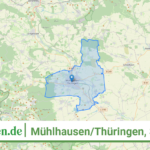 160640046046 Muehlhausen Thueringen Stadt