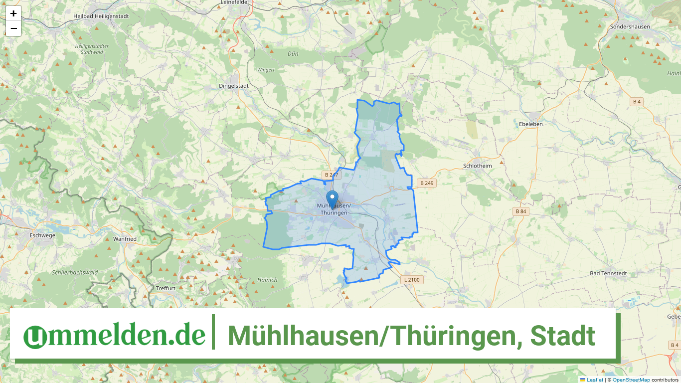 160640046046 Muehlhausen Thueringen Stadt