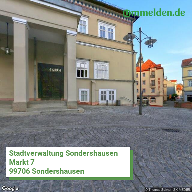160650067067 streetview amt Sondershausen Stadt