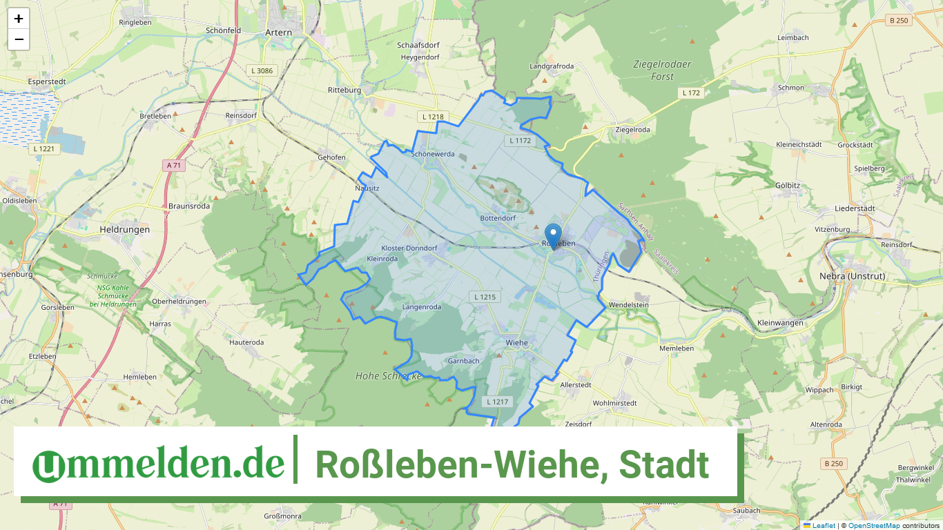 160650087087 Rossleben Wiehe Stadt