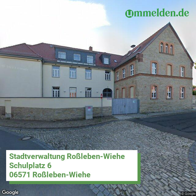 160650087087 streetview amt Rossleben Wiehe Stadt