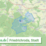 160670019019 Friedrichroda Stadt