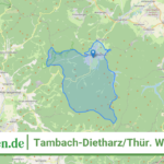 160670065065 Tambach Dietharz Thuer. Wald Stadt