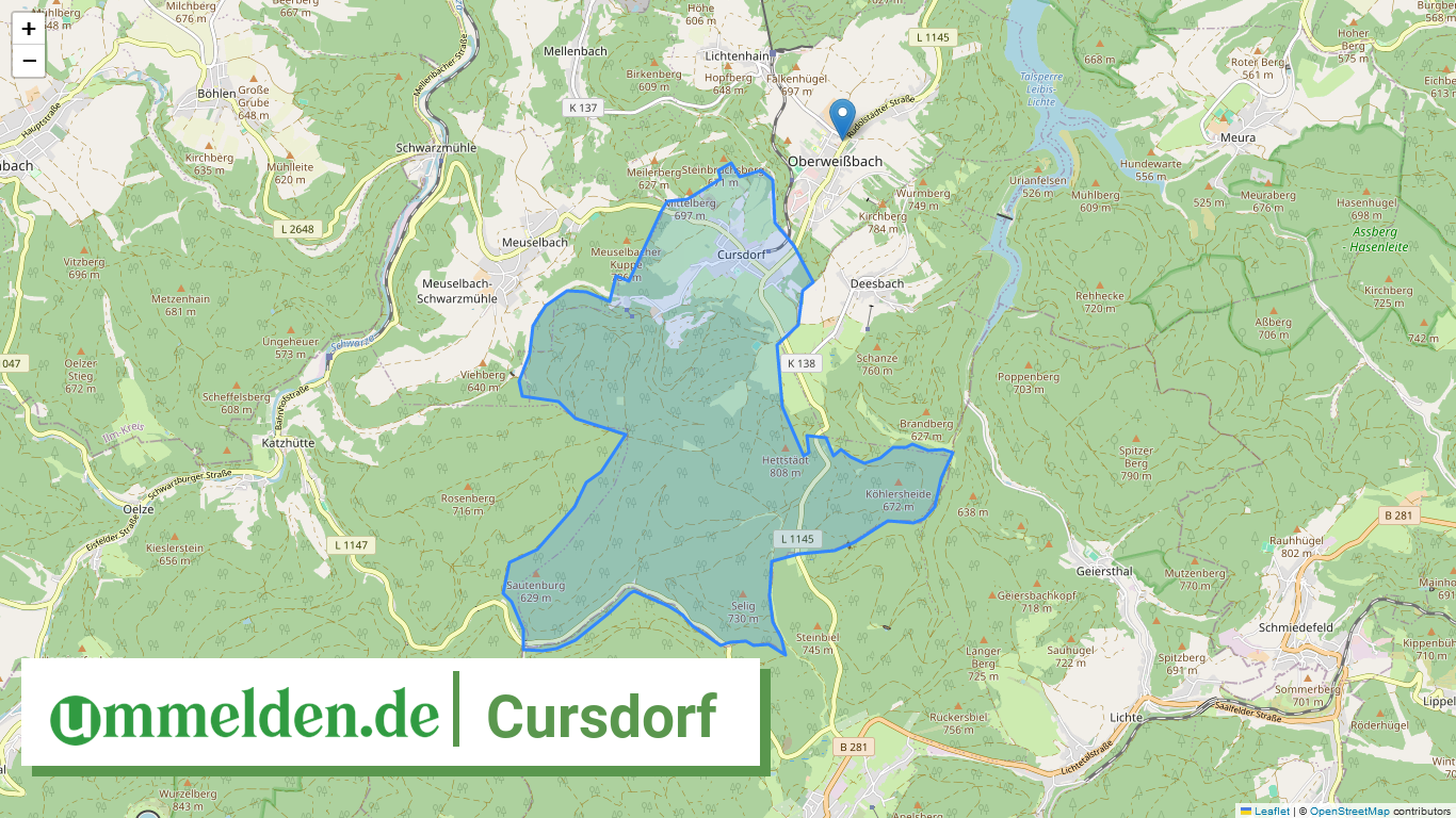 Cursdorf - 98744 1 160735012013 Cursdorf