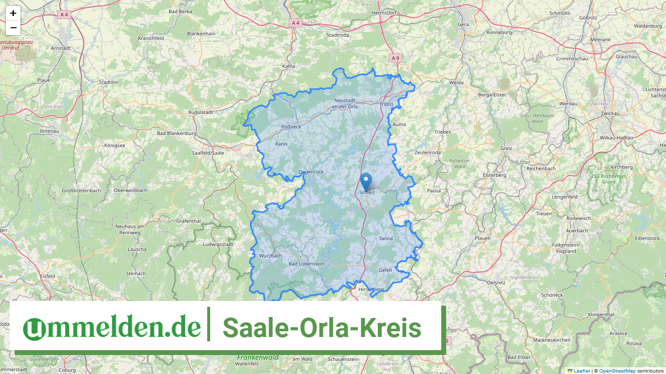 16075 Saale Orla Kreis