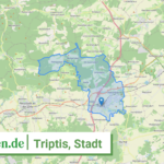 160755011116 Triptis Stadt