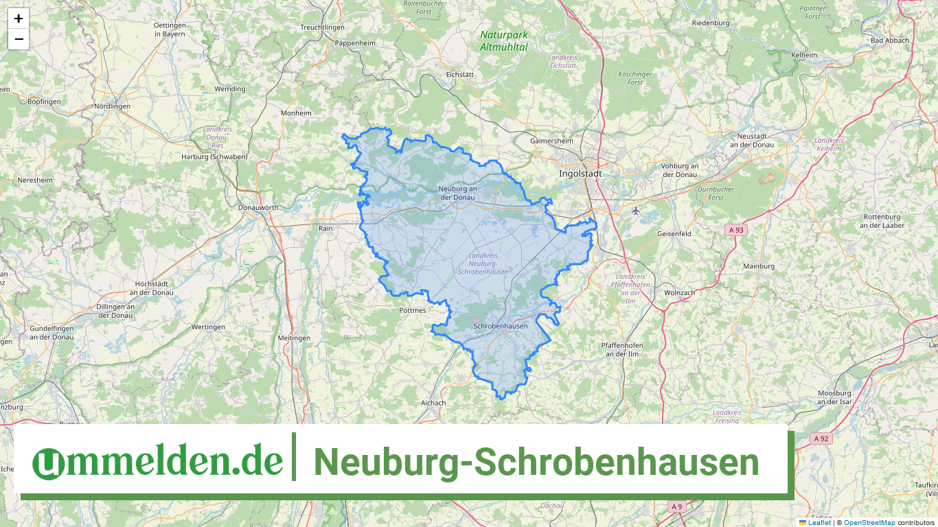 09185 Neuburg Schrobenhausen