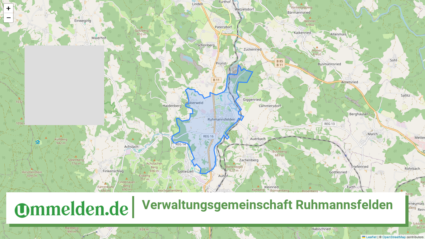 092765238 Verwaltungsgemeinschaft Ruhmannsfelden